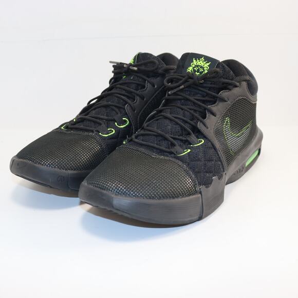 Nike LeBron Witness 8 Black Volt Green FB2239-002 Men’s Size 10 - Picture 2 of 7